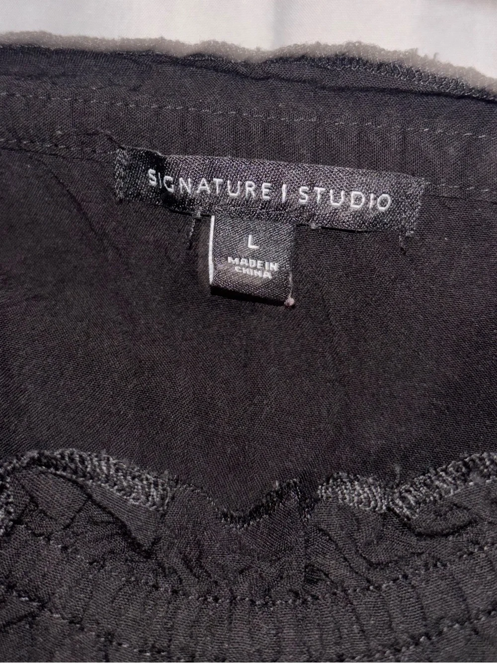 Signature Studio Tunic with Cream Embroidery - Picture 8 of 8